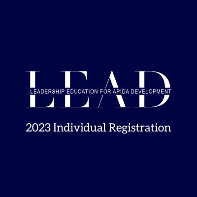 LEAD 2023 In-Person Individual Registration