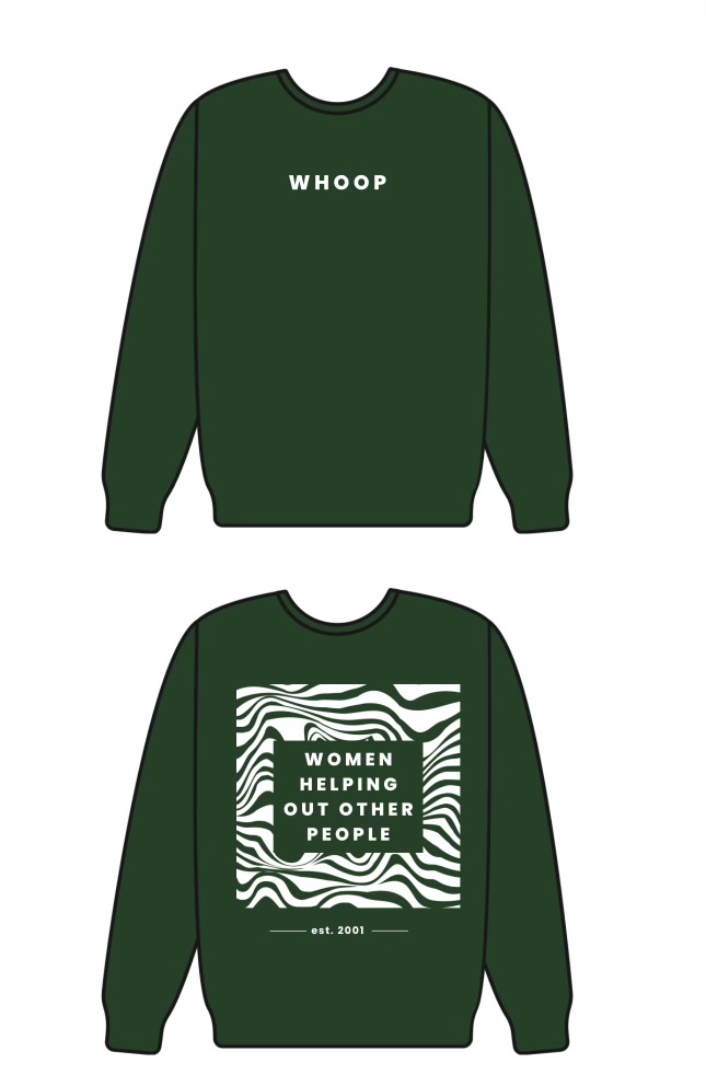 Green Whoop Sweatshirts