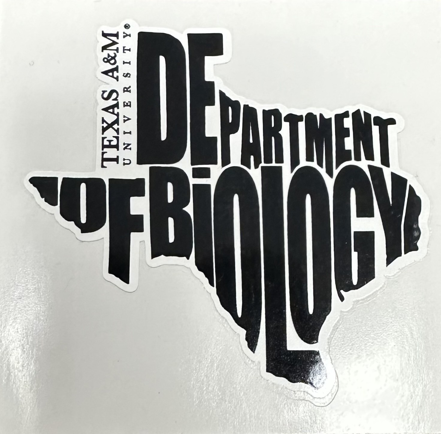 TAMU Biology Sticker - Texas
