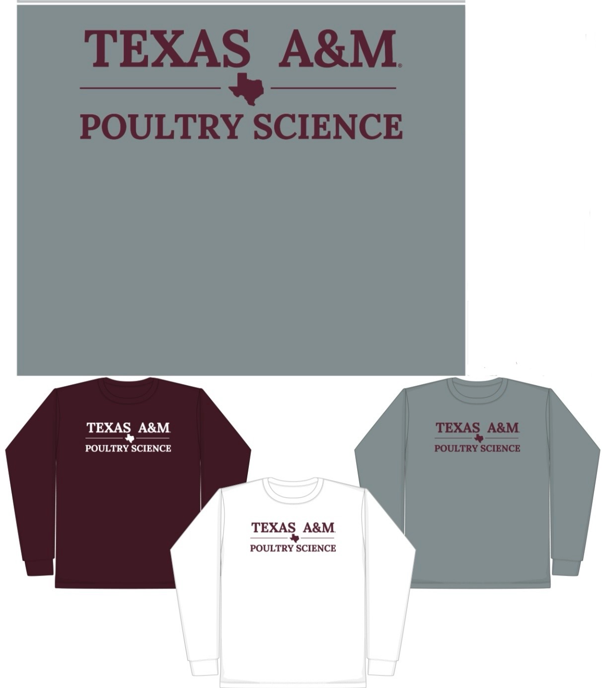 TAMU POSC Crewnecks