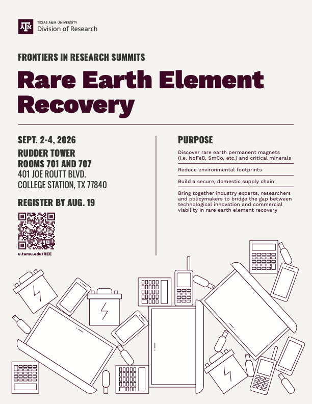 Frontiers: Rare Earth Element Recovery Summit-Speakers