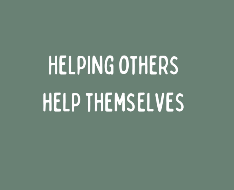 Emerald Helping Others Help Themselves OTS T-shirt