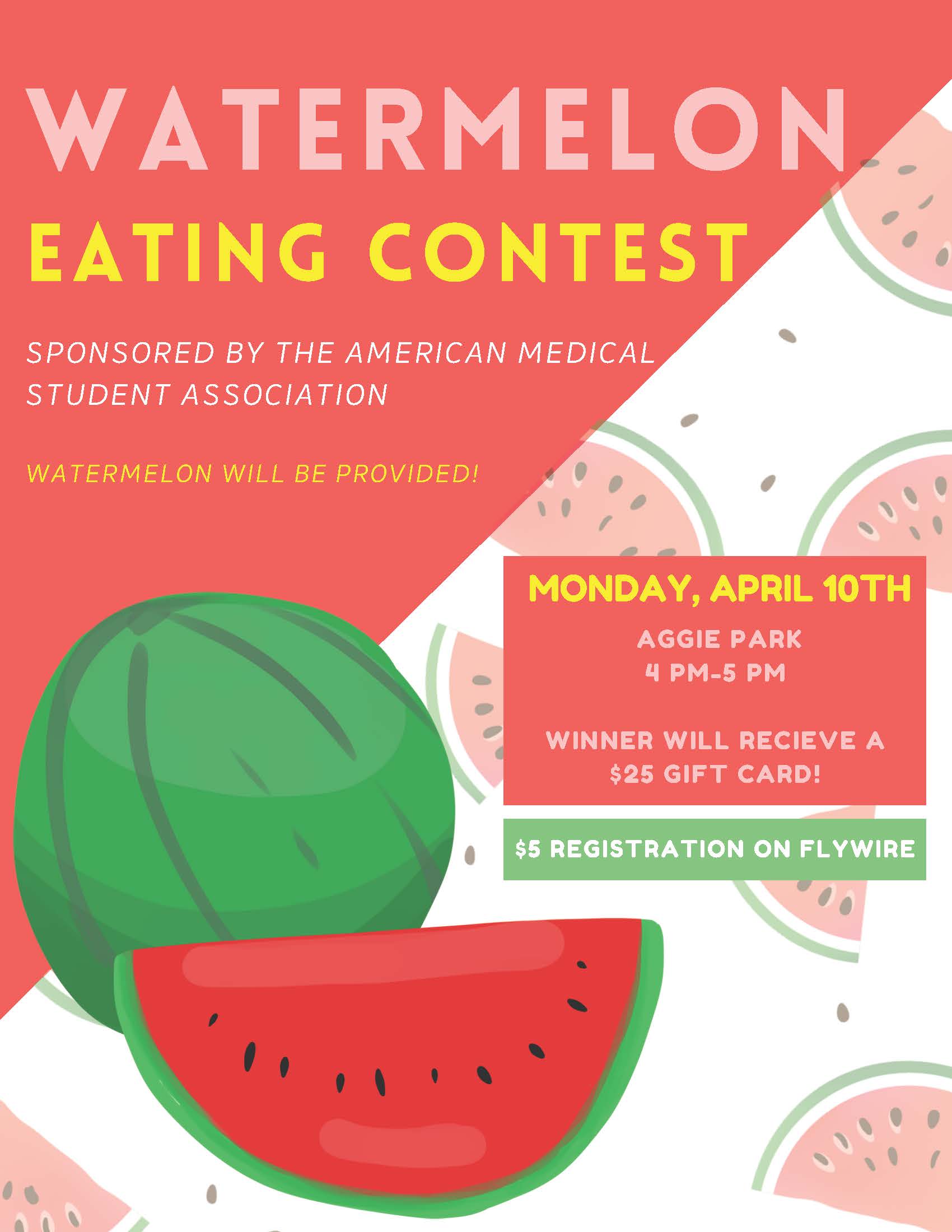 AMSA Watermelon Eating Contest!