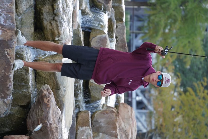 Texas A&amp;M Bass Fishing Hoodie