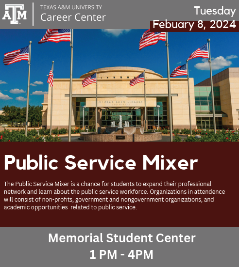 Public Service Mixer - Spring 2024