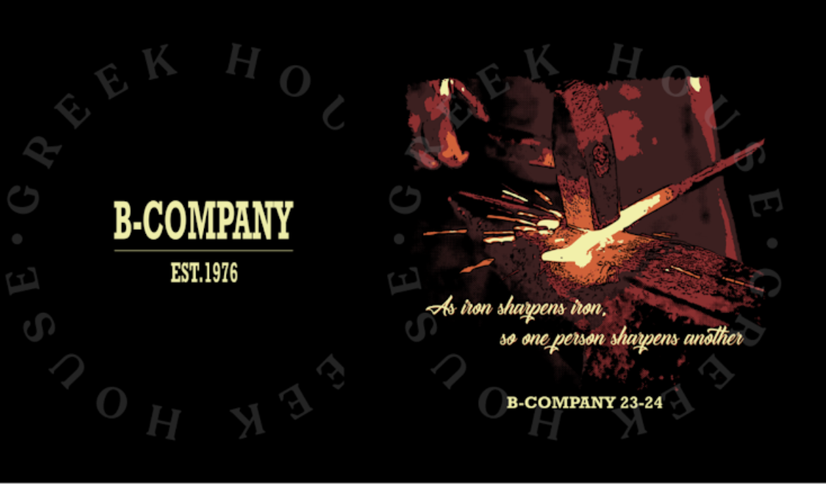 B-Company &quot;Iron Sharpens Iron&quot; T-Shirt