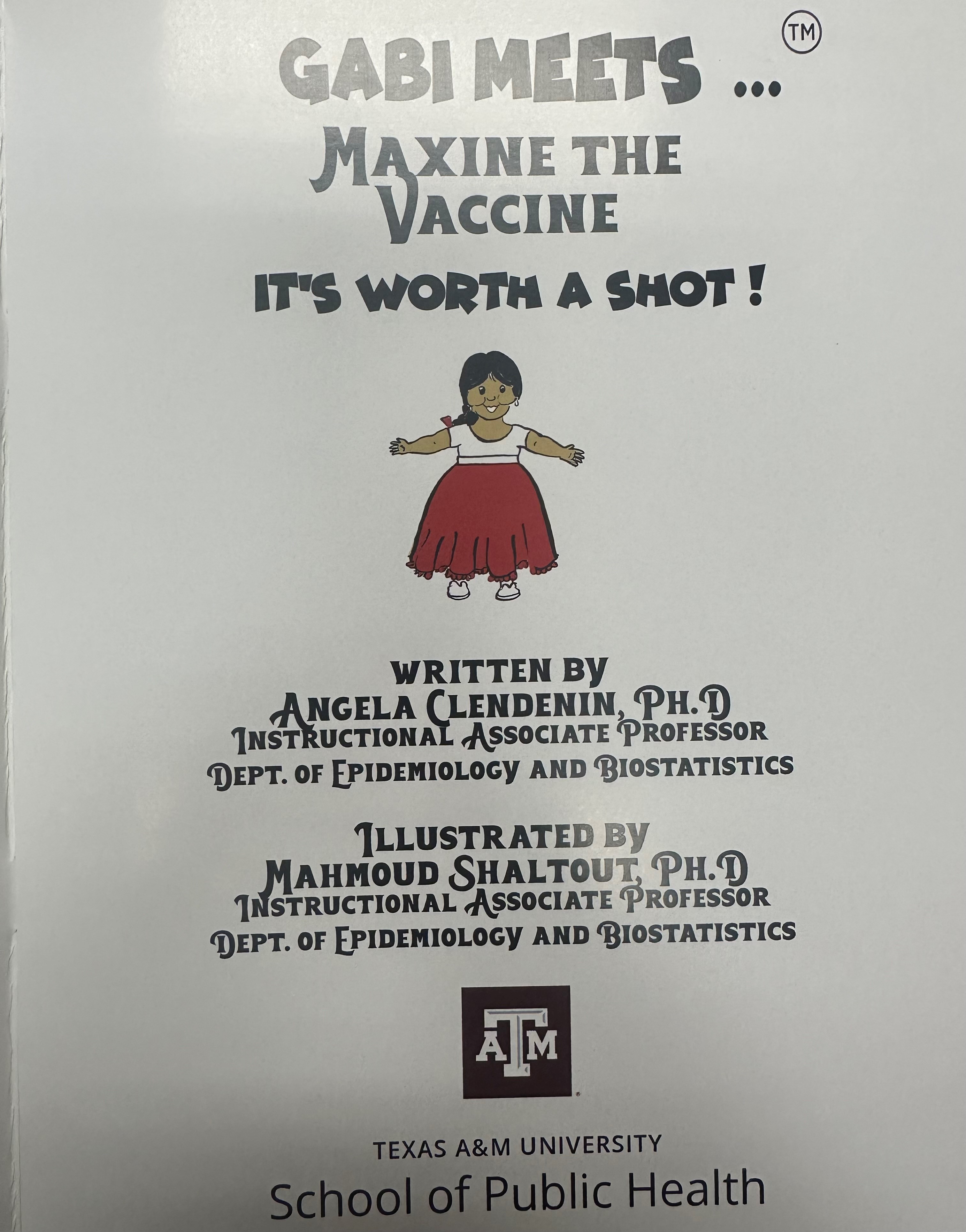 GABI MEETS.. Maxine the Vaccine Book