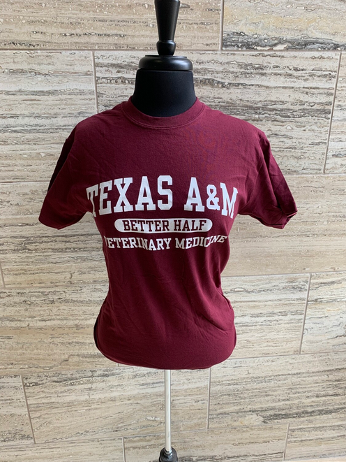 Texas A&amp;M Veterinary Medicine Better Half T-Shirt
