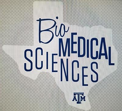 BioMedical Sciences Decal - Texas Shape