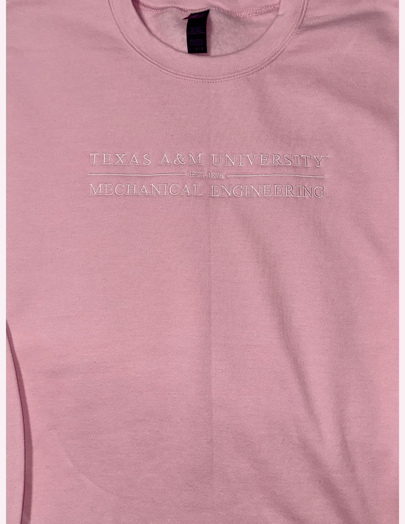 Mechanical Engineering Embroidered Sweatshirt