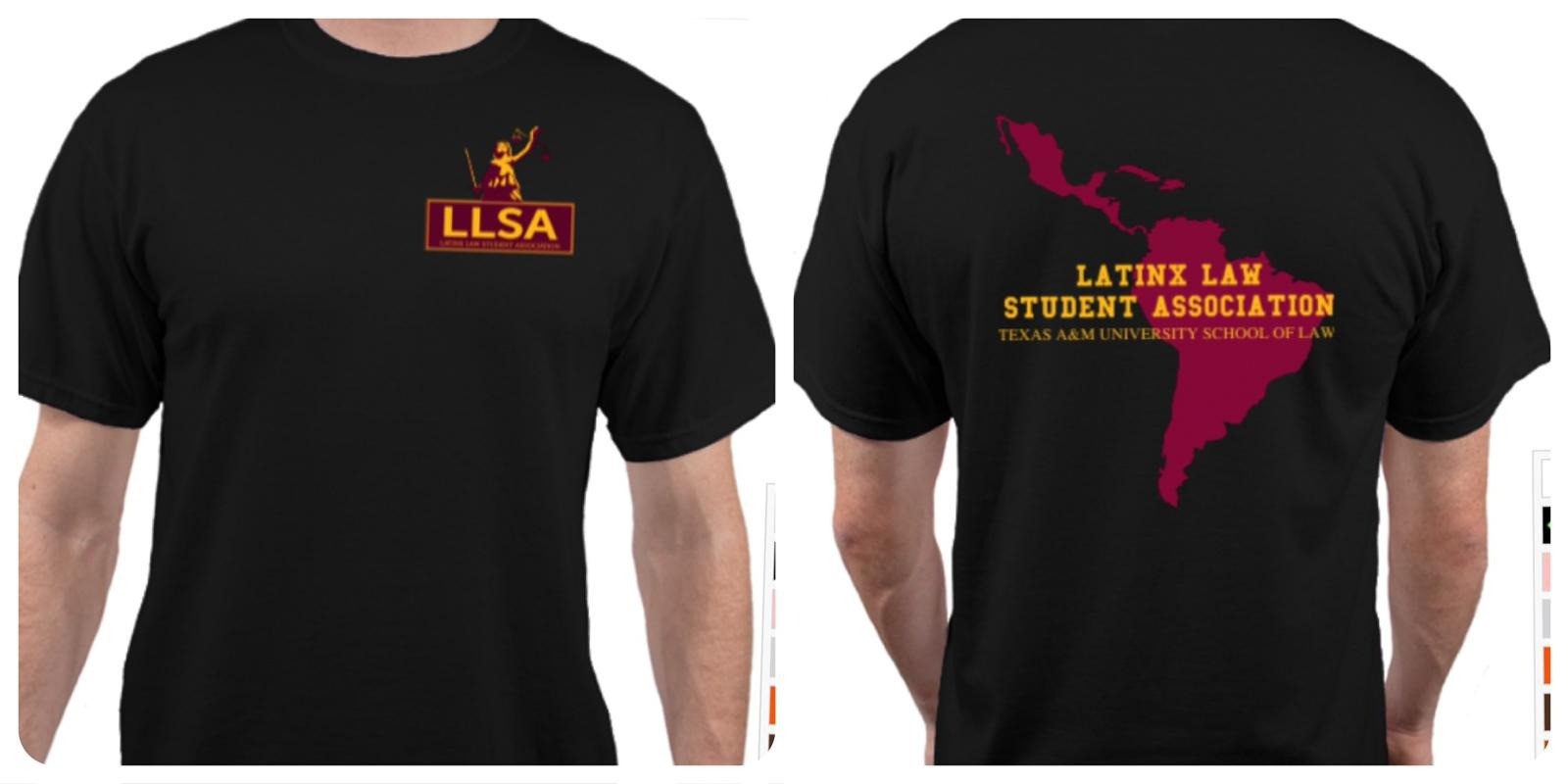 Black LLSA Shirt