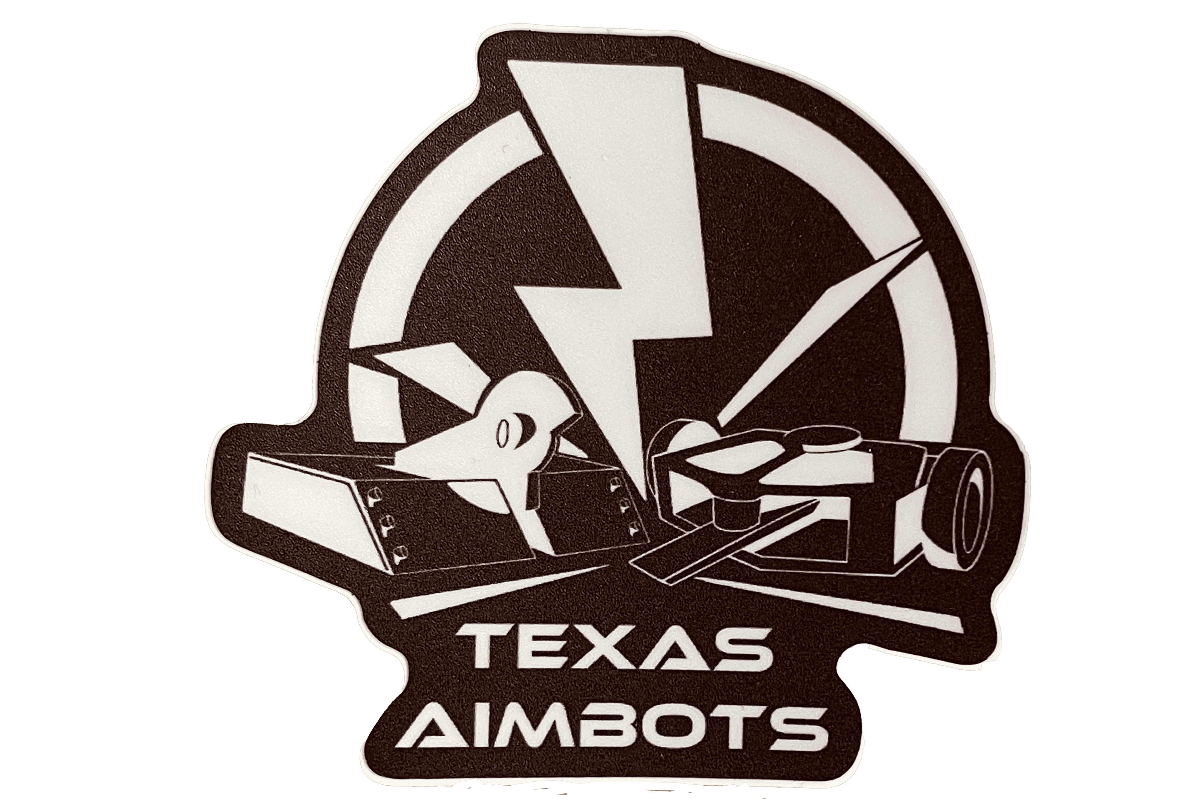 Texas Aimbots Combat Robotics Stickers