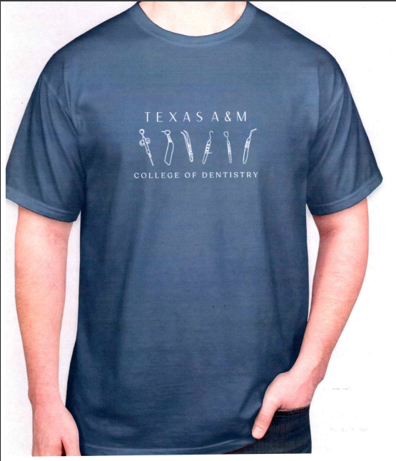 Texas A&amp;M Dentistry Dental Instrument T-Shirt