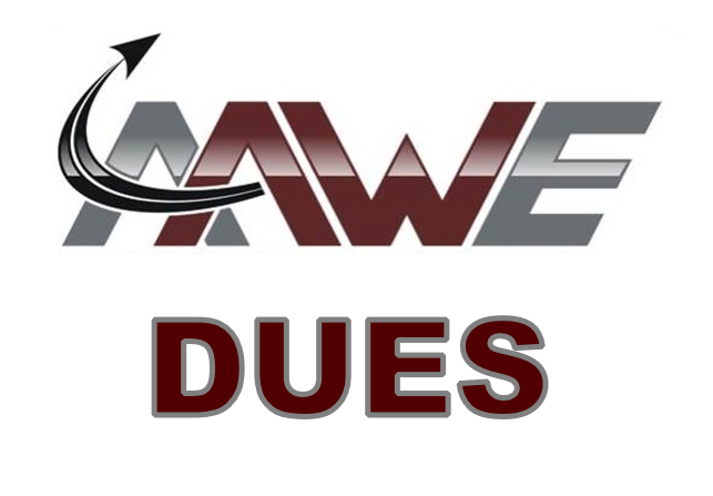 AAWE better dues logo
