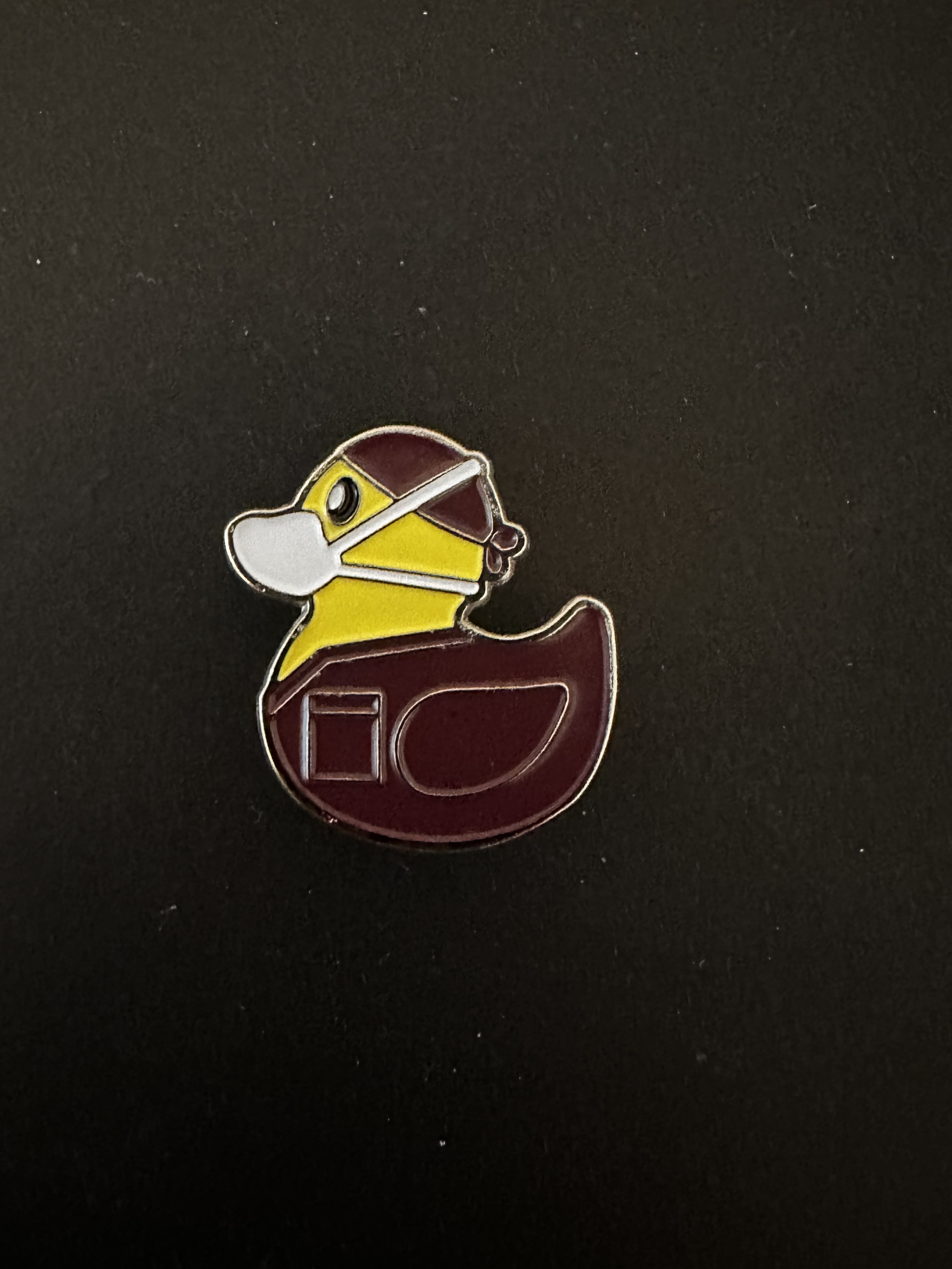 Surgical Duck Lapel Pin