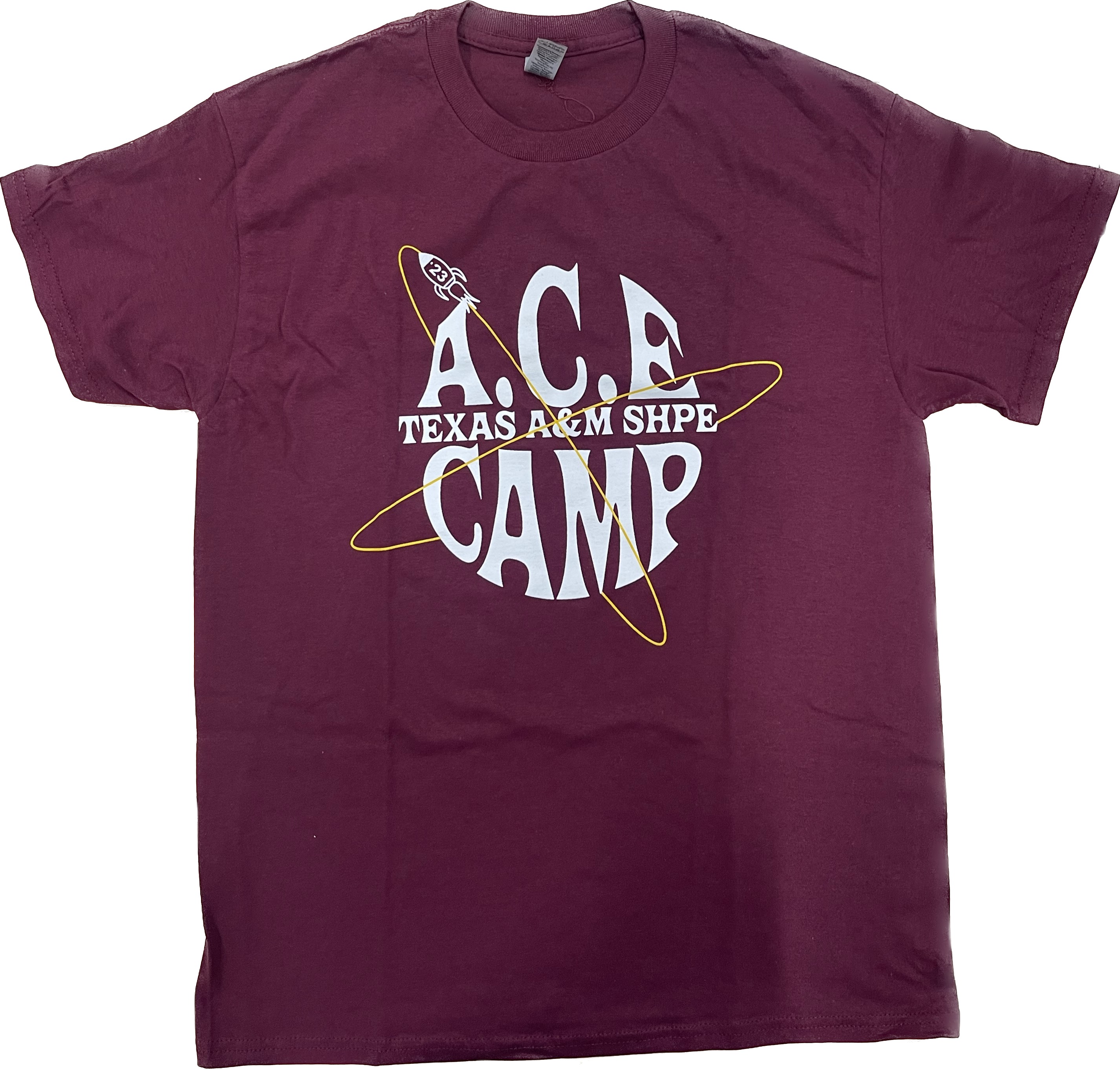 Maroon ACE Camp Shirt