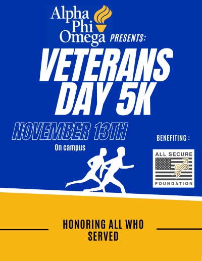 Alpha Phi Omega: Veterans Day 5K