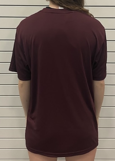 TAMU Gymnastics Dark Maroon DryFit
