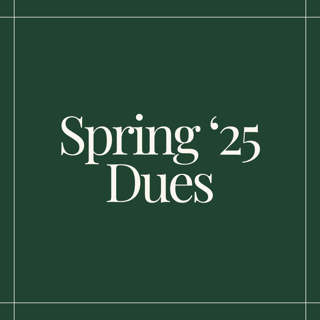 Horticulture Club Spring '25 Dues