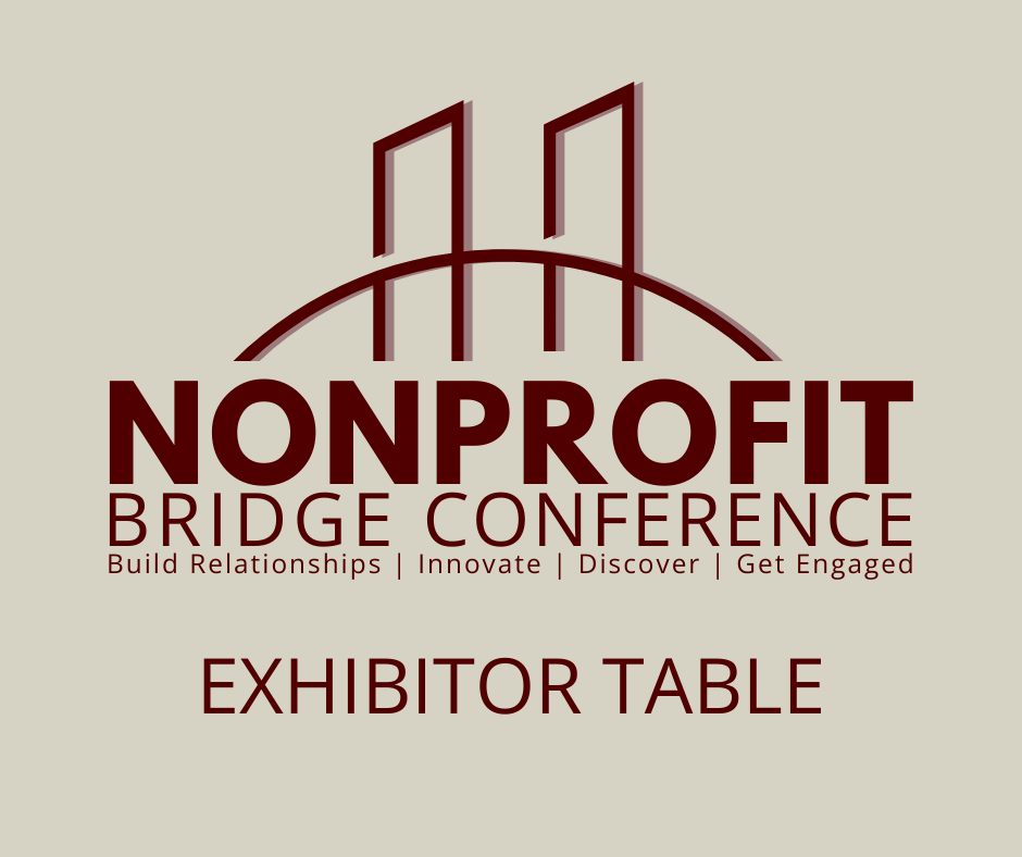 Nonprofit BRIDGE Conference | Exhibitor Table