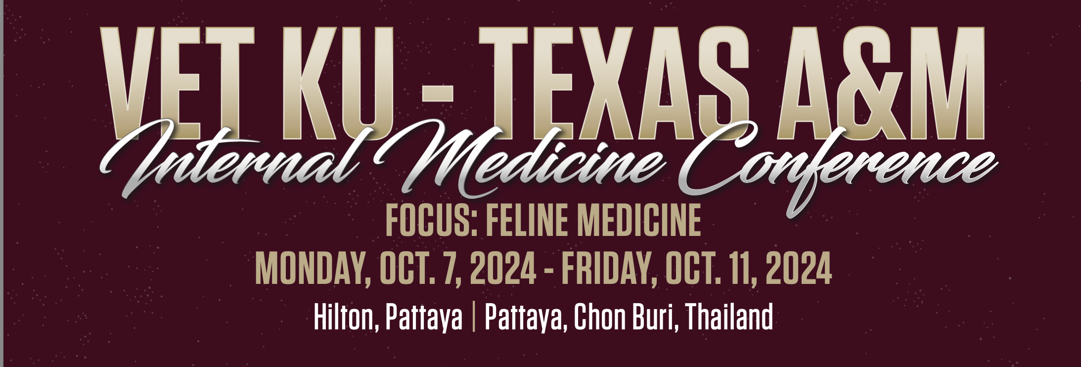 VET-KU Texas A&amp;M Internal Medicine Conference