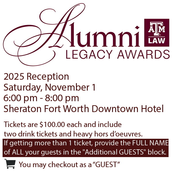 2025 Alumni Legacy Awards Reception