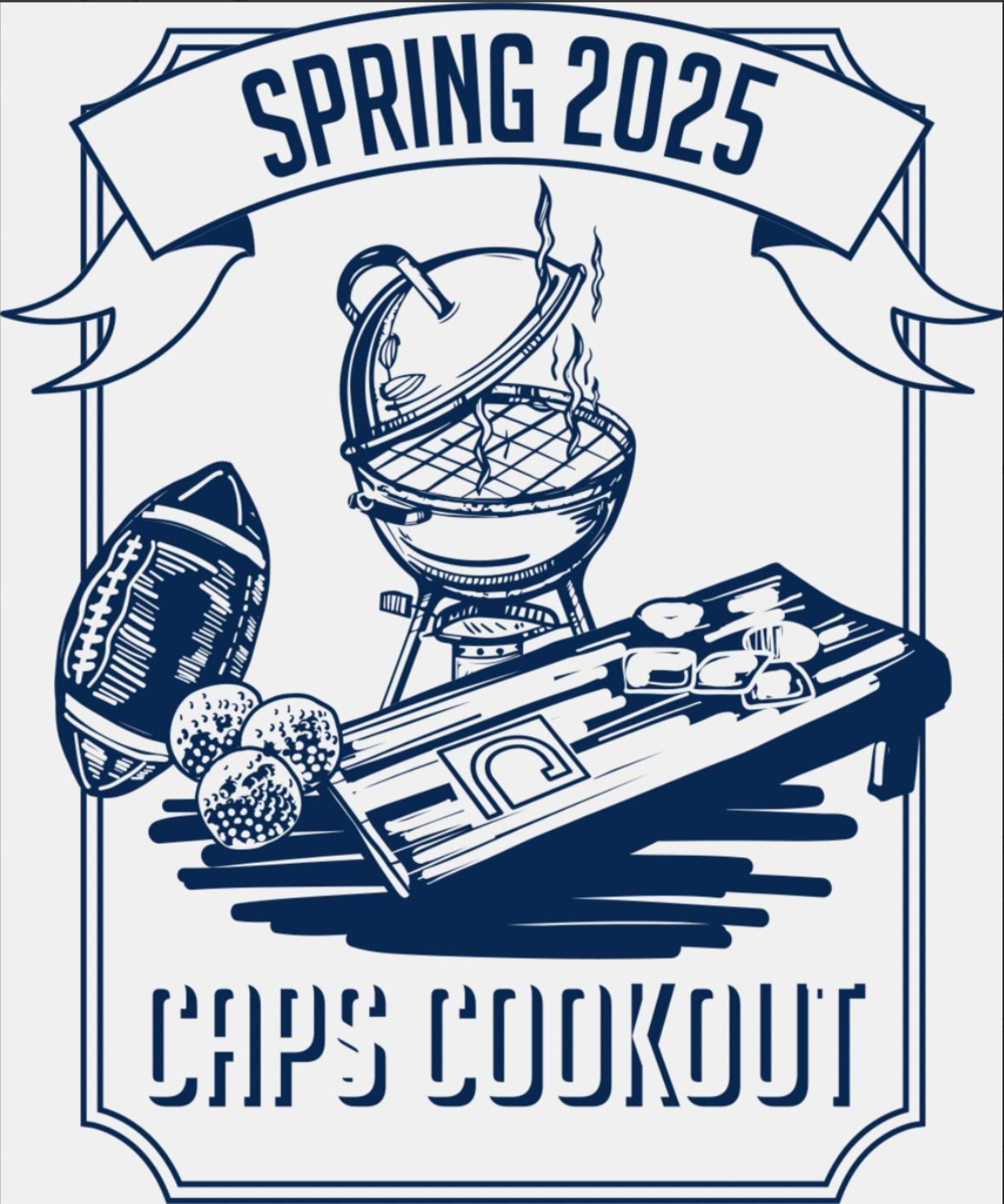 2025 CAPS Cookout W/ T-Shirt