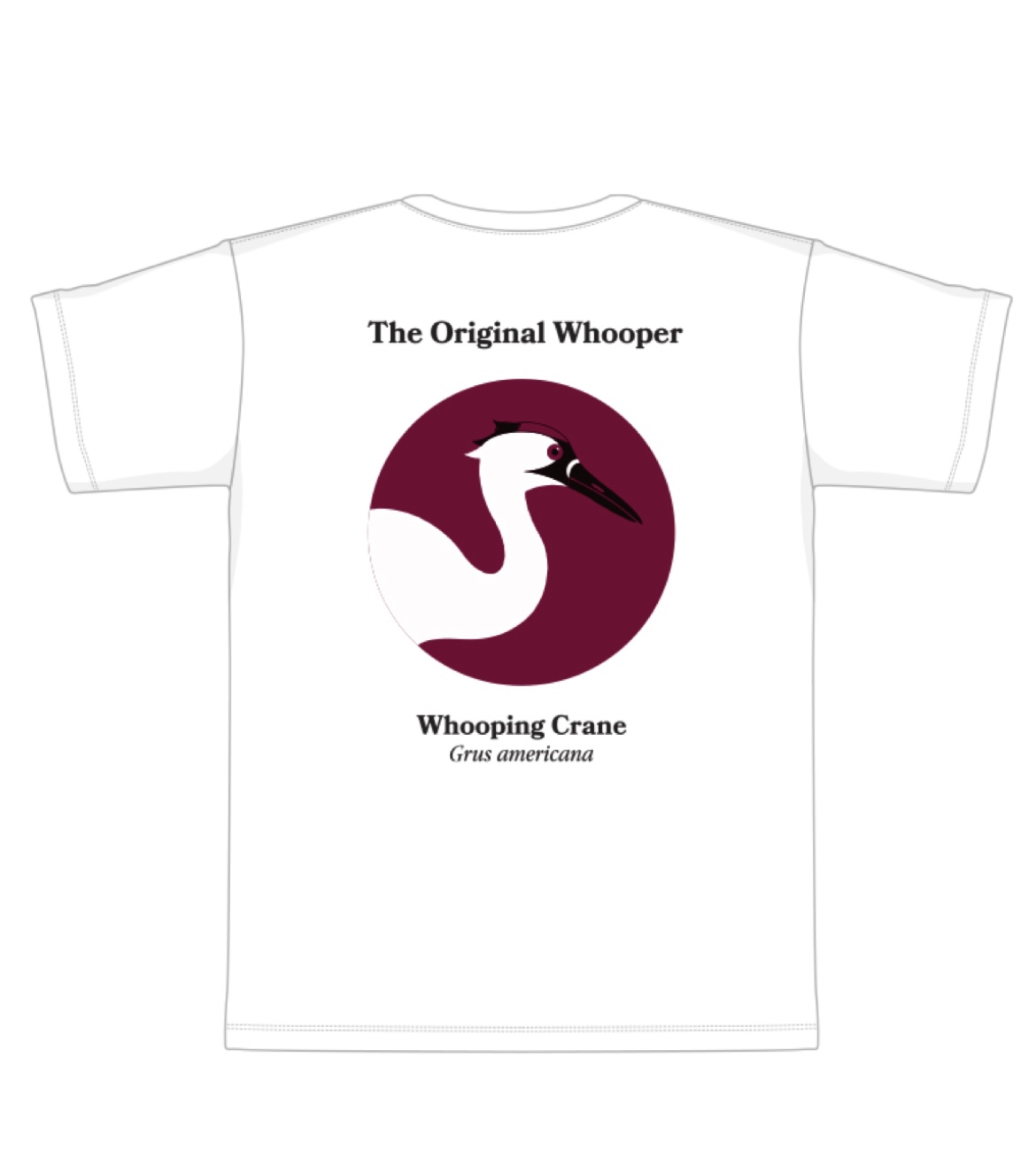 Zoo Club Whooping Crane T-Shirt 2024