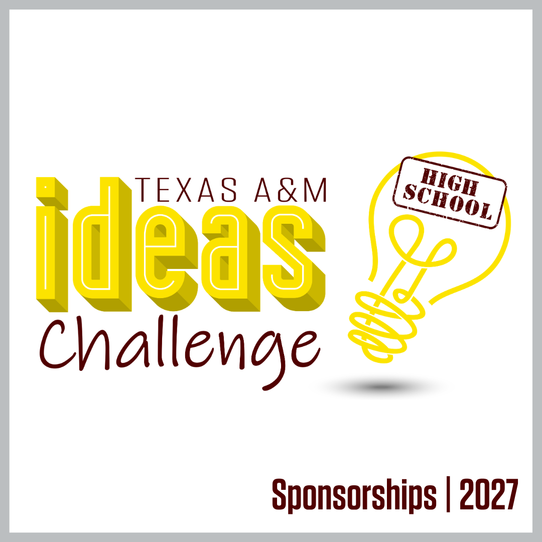 Texas High School Ideas Challenge Sponsorship