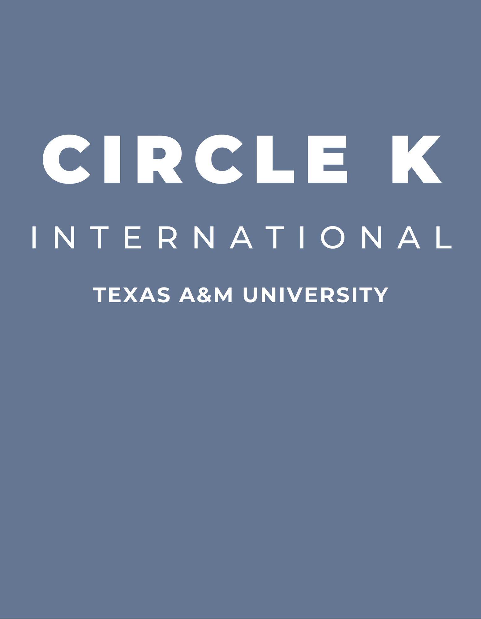 Circle K International T-Shirts