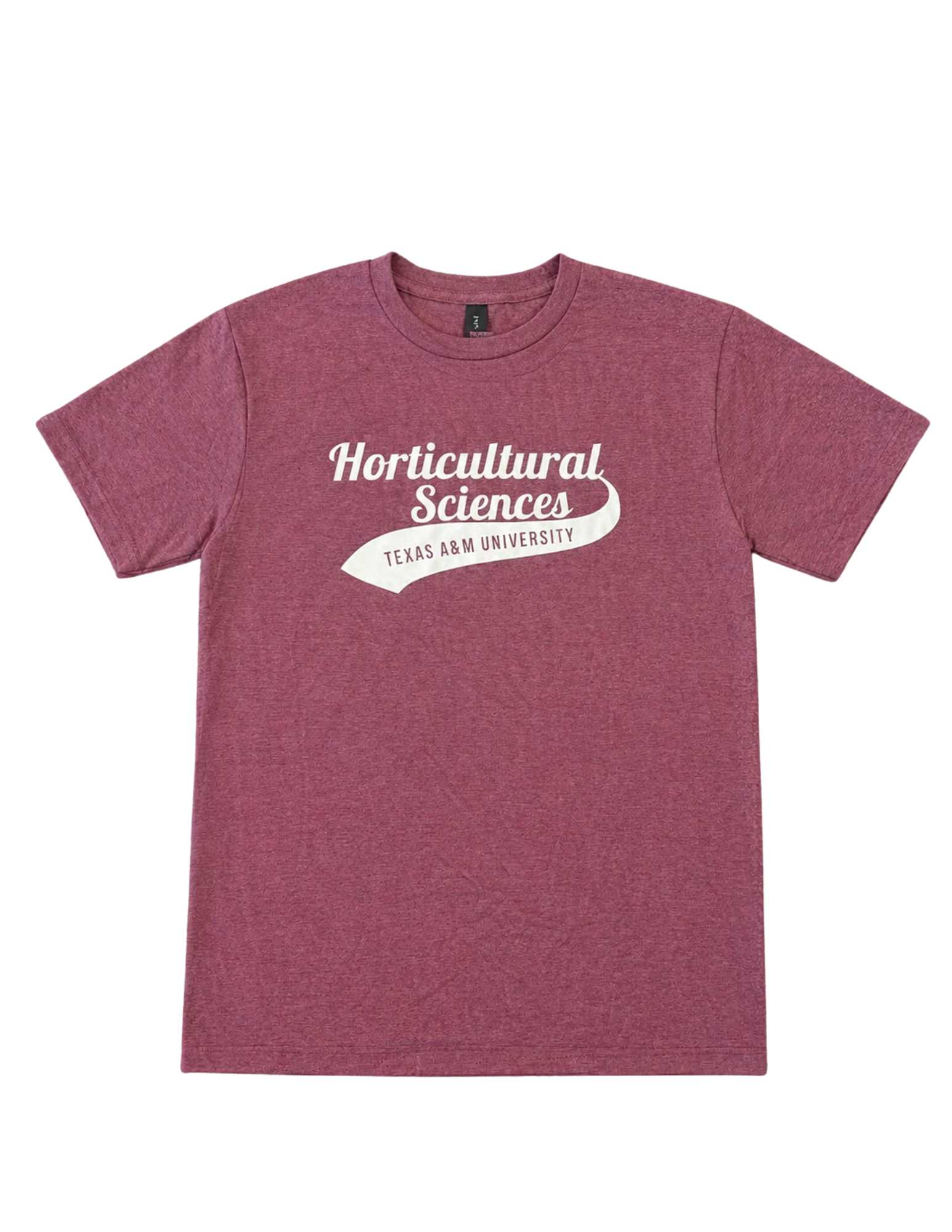 Short Sleeve Heather Maroon Basic Horticultural Sciences Shirt