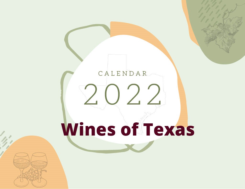 2022 Texas Wines Calendar