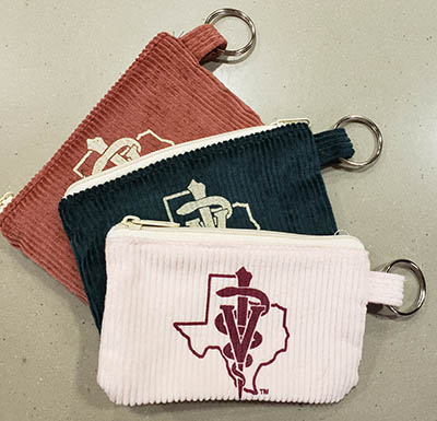 VMBS Texas - Key Ring; Corduroy; Card Pouch 3 Colors