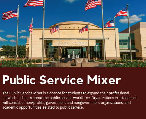 Public Service Mixer - Fall 2024