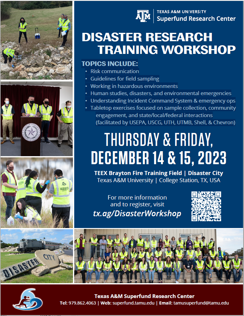 Disaster Research Training Workshop 2023