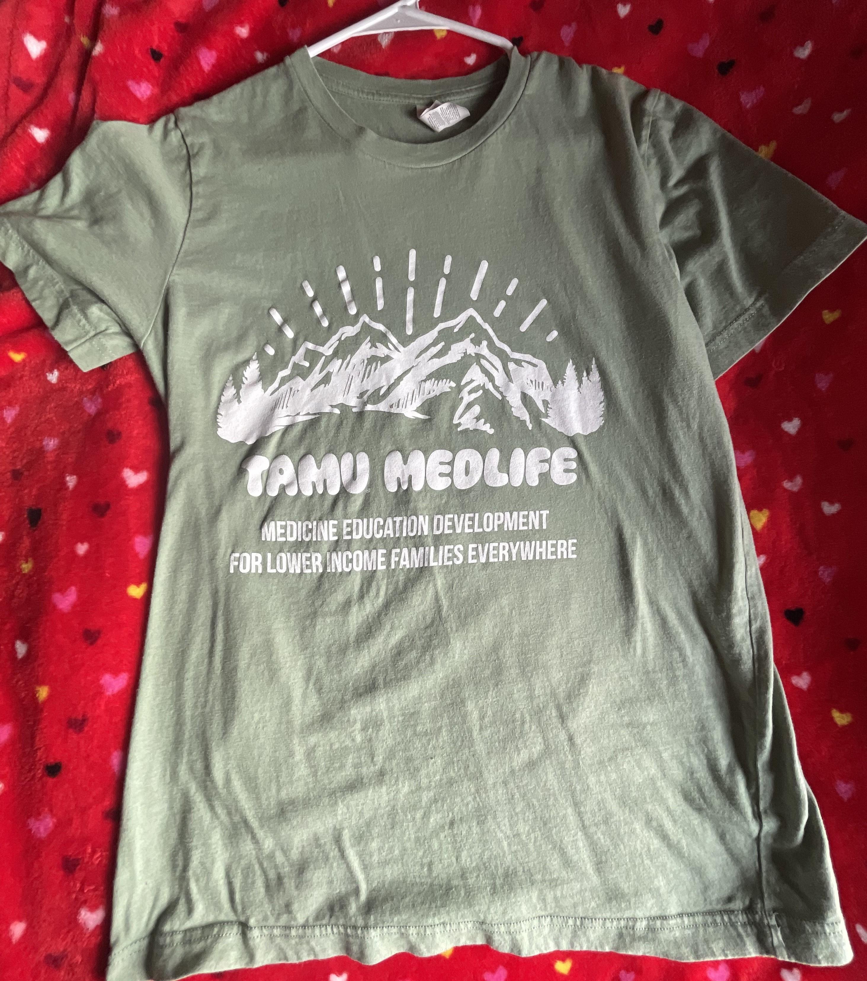 Green Medlife Shirt (Option 2) - SIZE LARGE