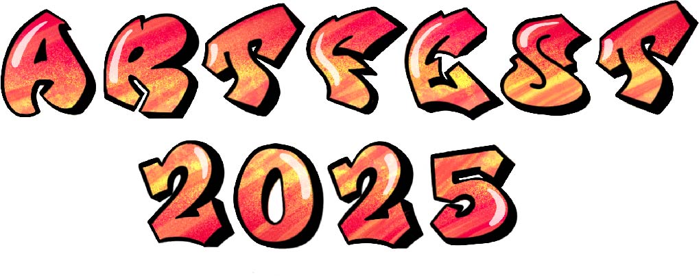 ArtFest 2025 graffiti text logo