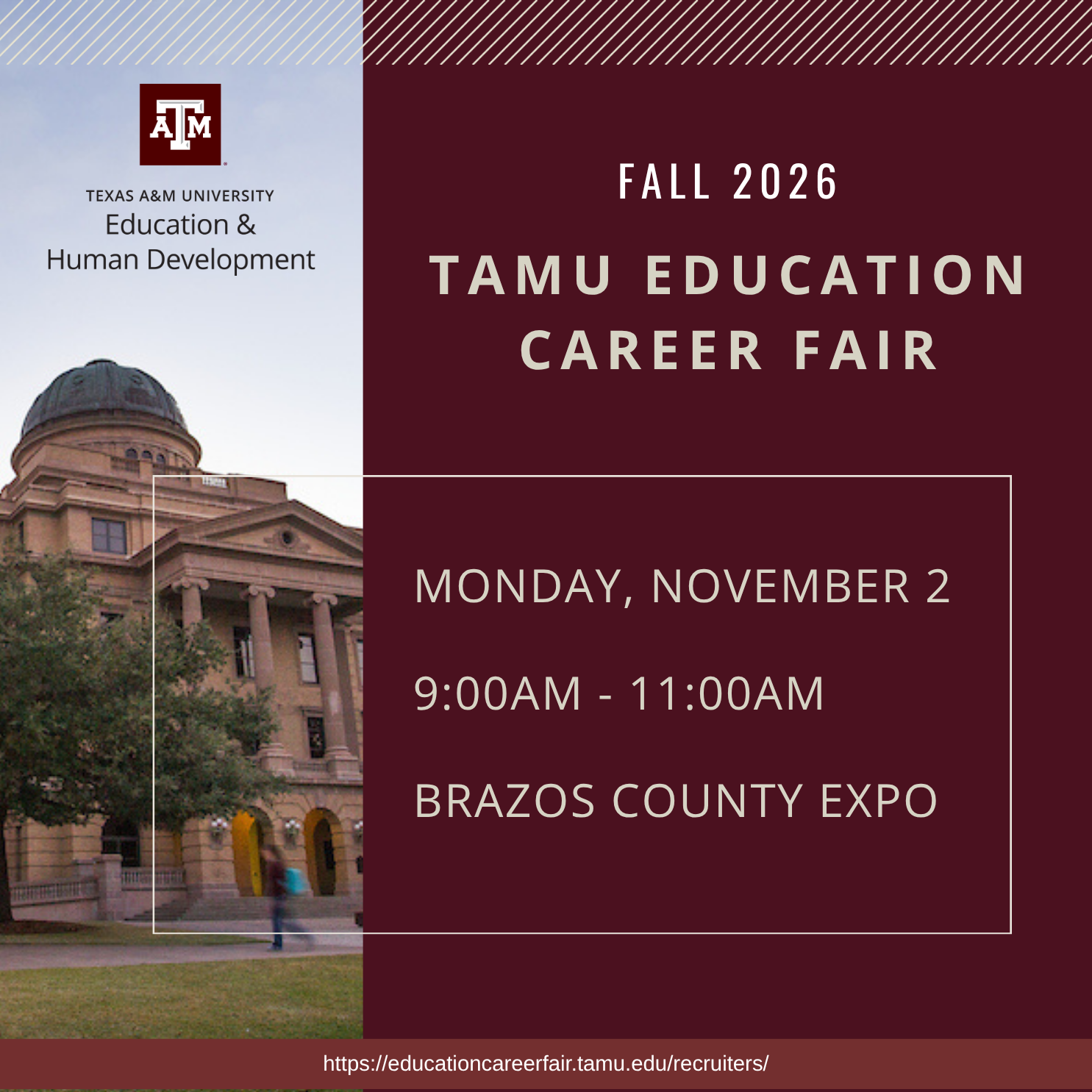 Fall 2026 TAMU Education Career Fair