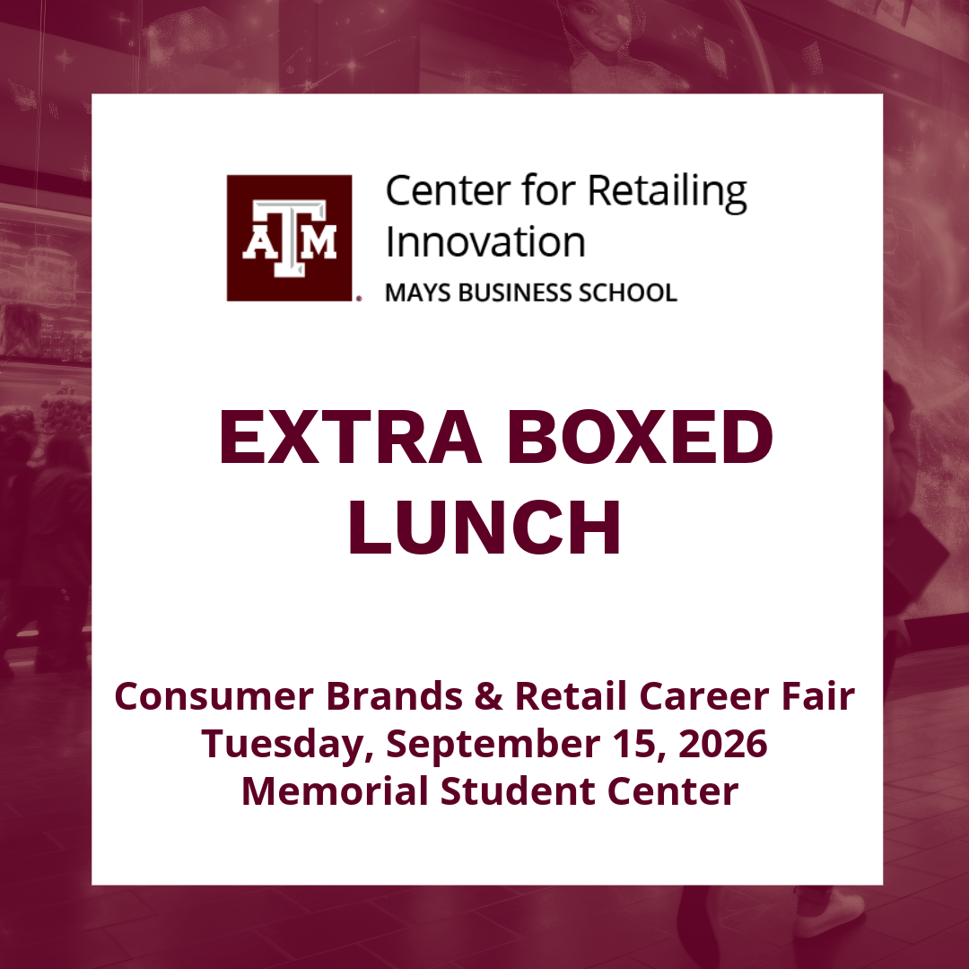 Consumer Brands &amp; Retail Career Fair - Extra Recruiter Lunch