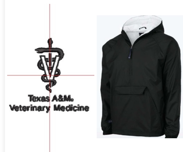 TAMU Veterinary Medicine Rain Jacket