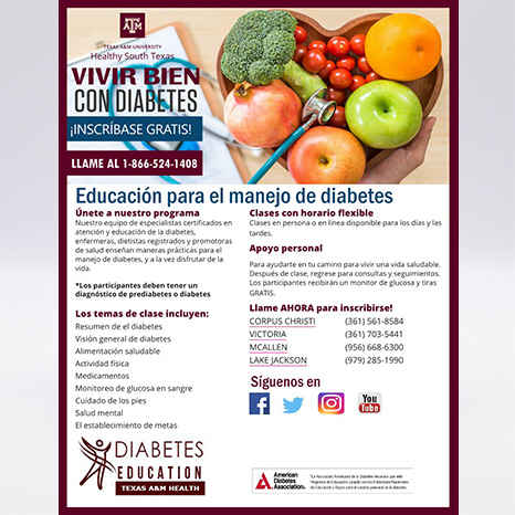 Free Diabetes Self-Management Education Program (November 1, 2022)