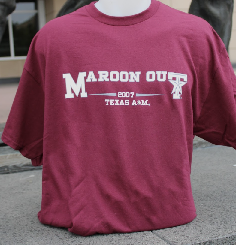 2007 Maroon Out Shirt Products Texas A&M University eStore