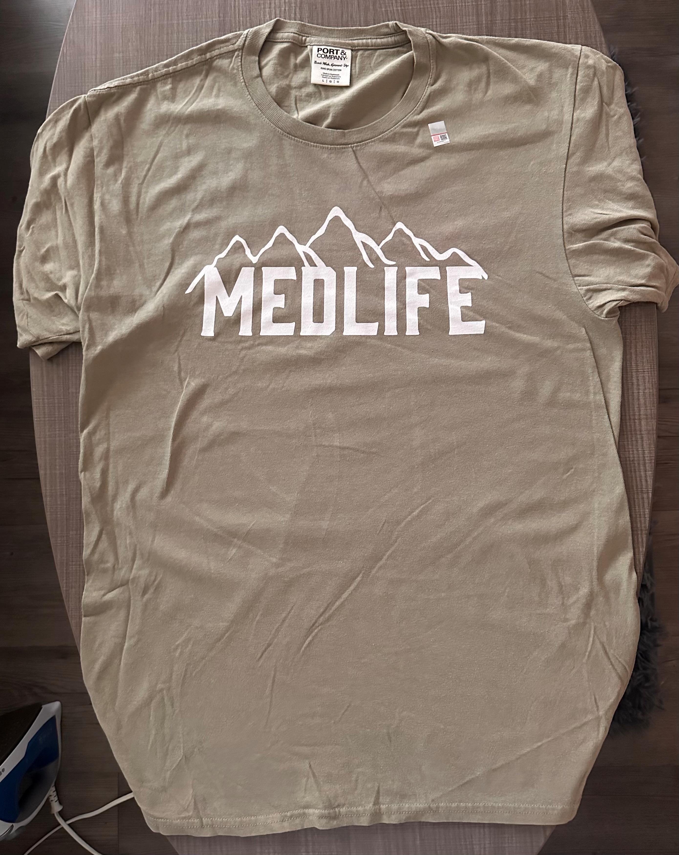 Green Medlife Shirt (Option 1) - SIZE 3XL