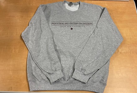 Industrial Engineering Gray Crewneck Sweatshirt