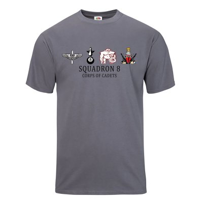 History of Squadron 8 T-shirt