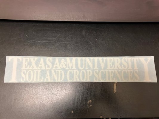 Soil and Crop Sciences Car/Truck Sticker