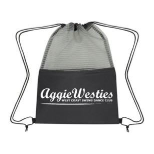 Aggie Westie Drawstring Backpack